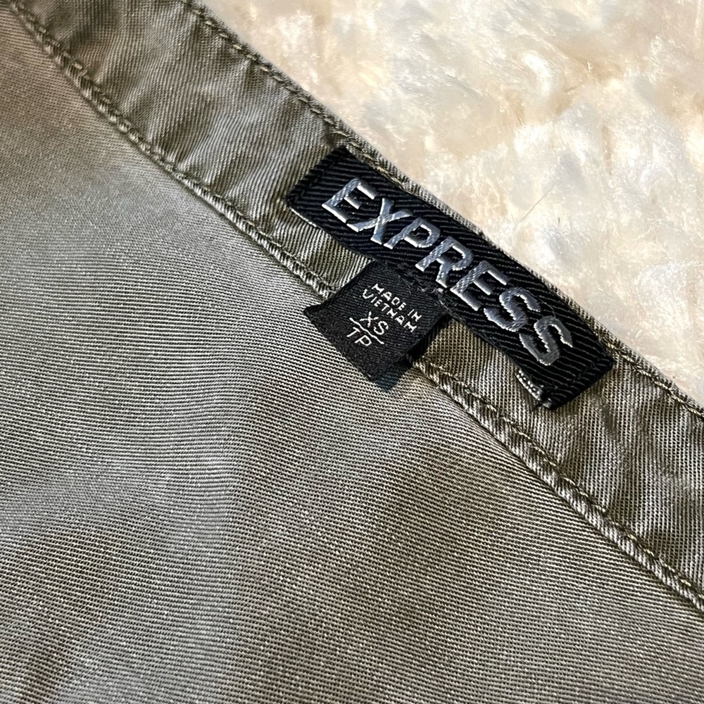 Express army green dress - Picture 2 of 2